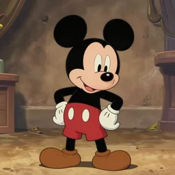 still frame of mickey mouse in hellboy ( 2 0 1 9 )
