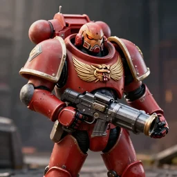 sole astartes space marine holding bolter of warhammer 4 0 k, realistic render, cinematic, photo, 4 k, hdr render, epic, ue 5, dynamic lighting, high detail, artstation