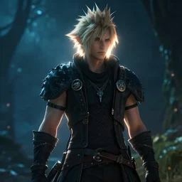a movie still from final fantasy xiv live action, thancred, evocative, mystical night, backlit, rim light, sharp focus, very very very very detailed, award winning, masterpiece digital painting by greg rutkowski, alex grey, marc adamus, beautiful dramatic lighting, artstation, 4 k wallpaper, style by peter deligdisch, peterdraws