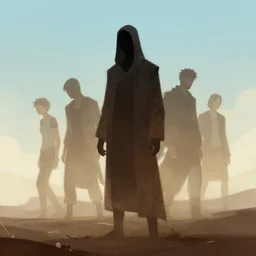 a thief of subspace, naturel, art style by atey ghailan, greg rutkowski, greg tocchini, james gilleard, joe gb fenton, in kaethe butcher, dynamic lighting, gradient light blue, brown, blonde cream and white color in scheme, grunge aesthetic
