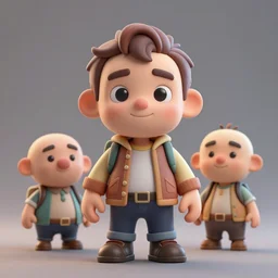 3 d model of william butcher as a cute little toy, houdini, blender, render, photorealism, character design, arnold, xgen, mari, artgerm, hyper detailed, digital art, trending in artstation, cinematic lighting, studio quality, smooth render, unreal engine 5 rendered, octane rendered