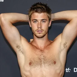 justin bieber showing off his hairy armpits
