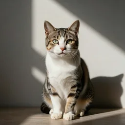 a playful mind of astral cat by picasso