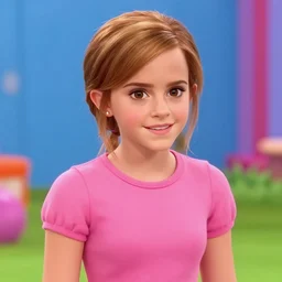 Screenshot of Emma Watson in Candy Crush