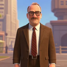saul goodman as a pixar character