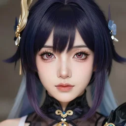 A beautiful sorceress || realistic shaded perfect face, fine-face, pretty face official Genshin Impact character concept, anime, kawaii, photorealism, by Artgerm, Makoto Shinkai, and Sakimichan, professional character designer, trending on Artstation, deviantart, highly detailed, cgsociety