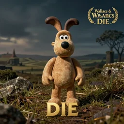 wallace and gromit DIE