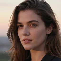 professional photography closeup portrait of a beautiful english female, in soft dreamy light at sunset, hyperreal, artstation, by edward robert hughes, anniev leibovitz and steve mccurry, david lazar, jimmy nelsson