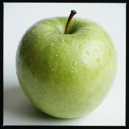a beautiful photo of a green apple, Lomography Lady Grey