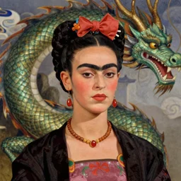 ancient chinese goddess, incarnation of dragon, artstation, by camille corot, by frida kahlo, unreal engine, by yoshitaka amano, illustration, cinematic, closeup - view, colorful, technicolor, cinecolor, 3 d, insanely detailed and intricate, hypermaximalist, elegant, ornate, hyper realistic, super detailed, character design, centrosym