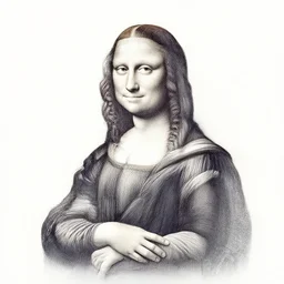 iPhone pencil sketch of leonardo da vinci