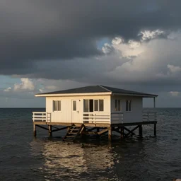 домик на море