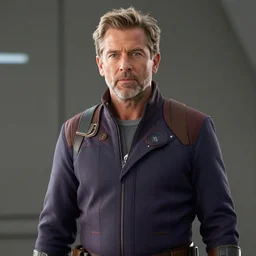 film still of Jeff Goldblum as Yondu in Guardians of the Galaxy