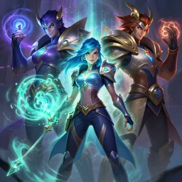 nunu & willump league of legends wild rift hero champions arcane magic digital painting bioluminance alena aenami artworks in 4 k design by lois van baarle by sung choi by john kirby artgerm style pascal blanche and magali villeneuve mage fighter assassin