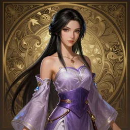 Princess Azula from Avatar the Last Airbender, fantasy, intricate, elegant, highly detailed, digital painting, artstation, concept art, matte, sharp focus, illustration, art by Artgerm and Greg Rutkowski and Alphonse Mucha