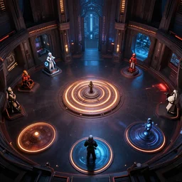 star wars galactic republic senate chamber circles