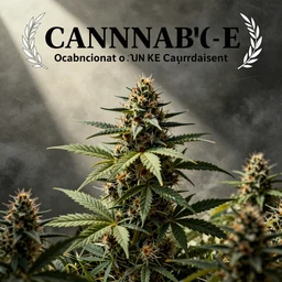 cannabis e - ink book cover illustration