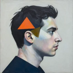 Wes Anderson profile picture by Sachin Teng, asymmetrical, Organic Painting , Matte Painting, meaningful, Powerful, geometric shapes, hard edges, graffiti, street art:2 by Sachin Teng:4