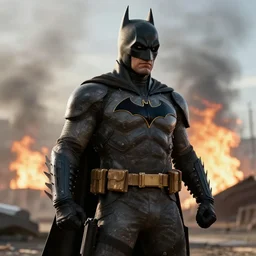batman as a soldier in battlefield v