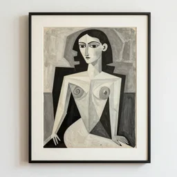 stunning mid century modern art, trending on artstation, by pablo picasso,