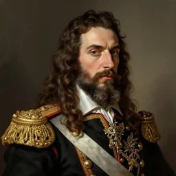 portrait of a bearded spanish admiral alvaro de bazan, colourised, face portrait, epic, tragic, military art, fantasy, hd shot, digital portrait, beautiful, artstation, comic style, by artgerm, guy denning, jakub rozalski, magali villeneuve and charlie bowater
