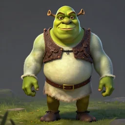 League of legends champion render of Shrek