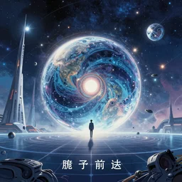 science fiction album cover design by seth mcmahon and chiho aoshima, beautiful digital art