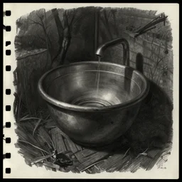 asset sheet, material study ( caricature ) washer by mark ryden dark foreboding