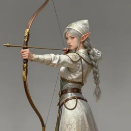 elf archer, intricate, elegant, highly detailed, digital painting, artstation, concept art, smooth, sharp focus, illustration, orientalism, karl kopinski