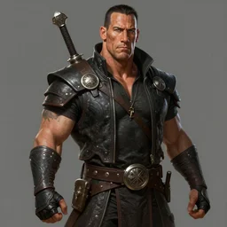 john cena as a rogue, d & d, fantasy, highly detailed, digital painting, artstation, concept art, matte, sharp focus, illustration, art by greg rutkowski and alphonse mucha