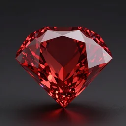 red diamond, 1 0 0 0 k color temperate, very detailed, octane render, cinematic lighting, volumetric lighting, 8 5 mm