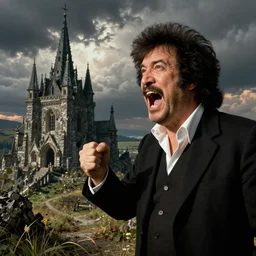 bob ross screaming at the visigoths