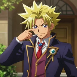 Phoenix Wright from Capcom's Ace Attorney video game in real life, photorealistic, 8K, highly detailed