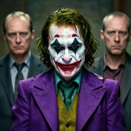 portrait of joker wearing evil purple oily tar by hr giger, greg rutkowski, luis royo and wayne barlowe, 8 k