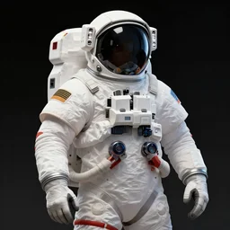 concept art, comic book illustration, human character, space opera, astronaut, trending on artstation