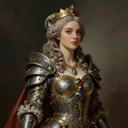 Mystical Valkyrie, Portrait of a beautiful female Atlantean Reptilian Warrior, Realistic, Regal, Refined, Detailed Digital Art, Elisabeth-Louise Vigee Le Brun, Michael Cheval, François Boucher, Oil Painting, Steampunk, Walt Disney (1937), Highly Detailed, Cinematic Lighting, Unreal Engine, 8k, HD