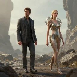 beautiful digital fantasy illustration of wandering, but not lost by mark ryden and and iris van herpen, octane render, detail texture, unreal engine, 8 k, ultra hyper realistic quality