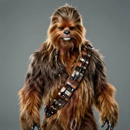 chewbacca original trilogy photo real 1 9 7 7, 1 9 8 0, 1 9 8 3 portrait, motion blur, robotic arm, mcu style, explosions, fire, real life, spotted, ultra realistic face, accurate hands, 4 k, movie still, uhd, sharp, detailed, cinematic, render, modern