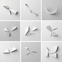 a Collage of broken dreams