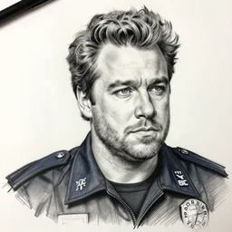 Police sketch of Seth Rogen done on paper, detailed, very detailed, highly detailed, intricate details, intricately detailed, HD quality, 8k resolution, trending on artstation