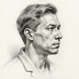 a realistic yet scraggly portrait sketch of the side profile of a stern and sophisticated young ringo starr, trending on artstation, intricate details, in the style of frank auerbach, in the style of sergio aragones, in the style of martin ansin, in the style of david aja, in the style of mattias adolfsson