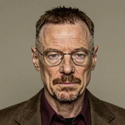 portrait of Walter White as Heisenberg in the style of Lee Jeffries, award-winning, detailed, 82 mm sigma art, close up