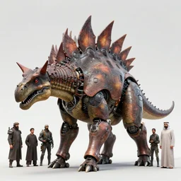 stegosaurus in a cyborg mech suit, by alexandre ferra, zezhou chen, peter gric, mohamed reda and hr giger, hyper detailed line art, screen print, character concept art, realistic, coherent, octane render, zbrush central, behance hd, hypermaximalist