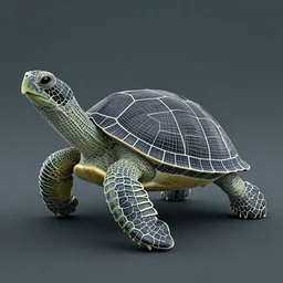 3D mesh of turtle