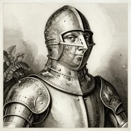 engraving of a knight by albrecht durer