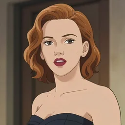 scarlett johansson in anime