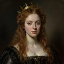 gothic princess portrait. by william henry hunt * *, highly detailded
