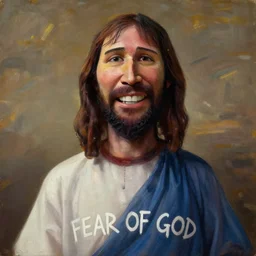 jesus in fear of god streetwear by nicola samori, jerry lorenzo style