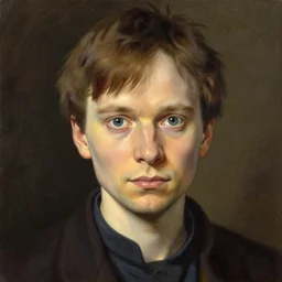 portrait of vitalik buterin, painting by sargent and leyendecker, studio ghibli fantasy close - up shot asymmetrical intricate elegant matte painting illustration hearthstone, by greg rutkowski by greg tocchini by james gilleard,