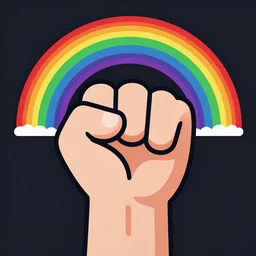 vector art | closed fist | pearl rainbow, outlines, textures, contrast | friendly fun soft simple polished coherent simple modern | hi - fructose, divine proportion, smooth, octane render, sharp focus, artstation, graphic design | meta design, wolff olins, |